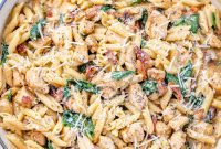 Velvety Tuscan Chicken Pasta