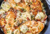Zesty Mediterranean Skillet Chicken