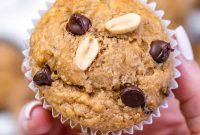 Nutrient-Rich Peanut Butter Banana Muffins