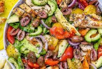 Vibrant Mediterranean Chicken Salad