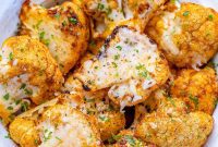 Golden Parmesan Roasted Cauliflower