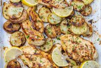 Zesty Honey-Glazed Chicken & Roast Potatoes