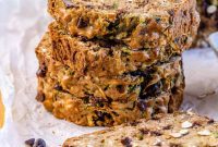 Wholesome Chocolate Chunk Zucchini Loaf