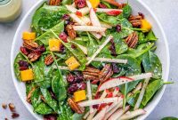Crisp Apple Pecan Spinach Delight