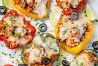 Lean Keto Turkey Pepper Boats