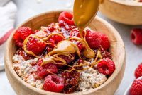 Dreamy PB&J Overnight Oats