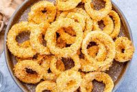 Perfectly Crispy Air Fryer Onion Rings