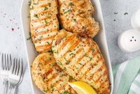 Juicy Italian Grilled Chicken Breasts