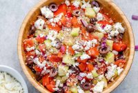 Zesty Greek Quinoa Bowl