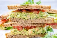 Chickpea Avocado Stack