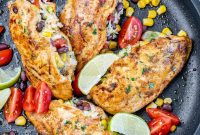 Golden Chicken with Fiesta Rice Core