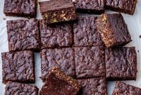 Secretly Healthy Zucchini Brownies