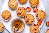 Wholesome Strawberry Muffins