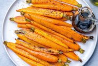 Honey-Kissed Balsamic Roasted Carrots