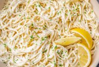 Luscious Vegan Lemon Pasta