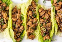 Flavorful Asian Chicken Lettuce Cups