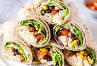Spicy Southwest Chicken Wrap