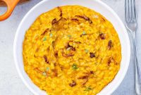 Velvet Pumpkin Risotto Easy Autumn Meal