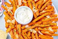 Parmesan Crusted Carrot Fries