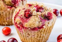 Wholesome Cranberry Orange Muffins