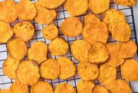 Crispy Air-Fried Sweet Potato Crisps