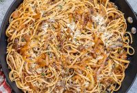 Caramelized Onion and Gruyere Pasta