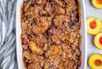 Wholesome Peach Cobbler
