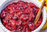 Vibrant Cranberry Orange Relish