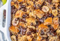 Decadent Banana Bread Pudding
