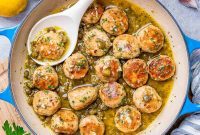 Lemon Caper Chicken Meatballs