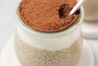 Healthy Tiramisu Chia Delight