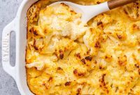 Hearty Cauliflower Cheese Casserole