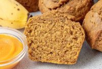 Autumn Spiced Pumpkin Banana Muffins