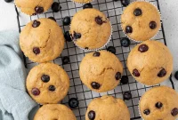 Moist Blueberry Cottage Cheese Muffins