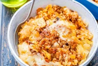 Easy Cabbage Roll Bake