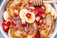 Protein-Packed Banana Cottage Cheese Flapjacks