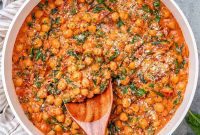 Divine Creamy Chickpeas