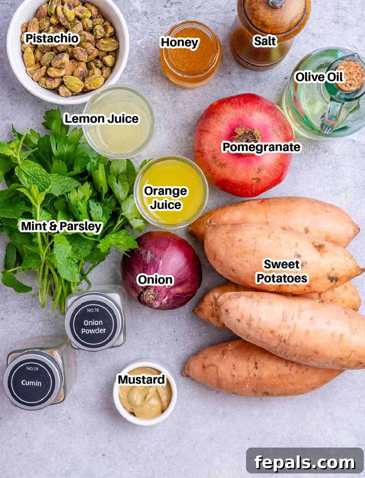 Flavorful Roasted Sweet Potato Salad Gluten Free 3 ingredients for sweet potato salad.