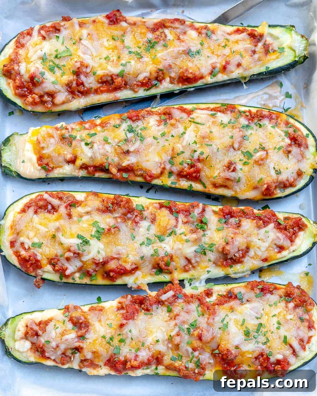 Pasta-Free Zucchini Lasagna Boats 5 easy lasagna recipe
