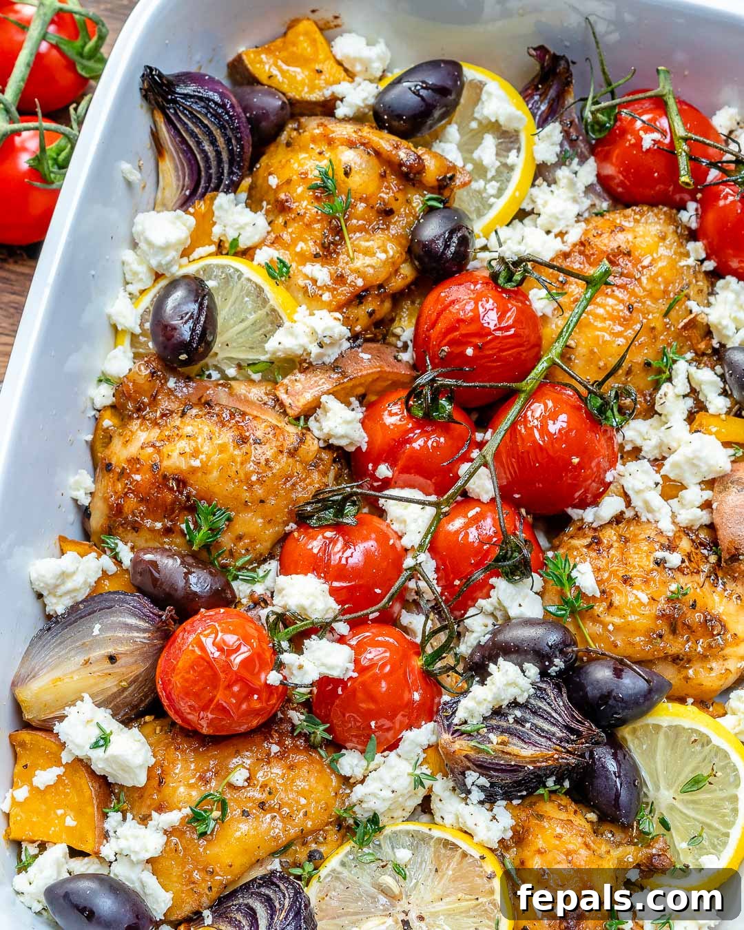 Lemon Herb Greek Chicken Bake 9 greek chicken dinner recipe, Mediterranean flavors