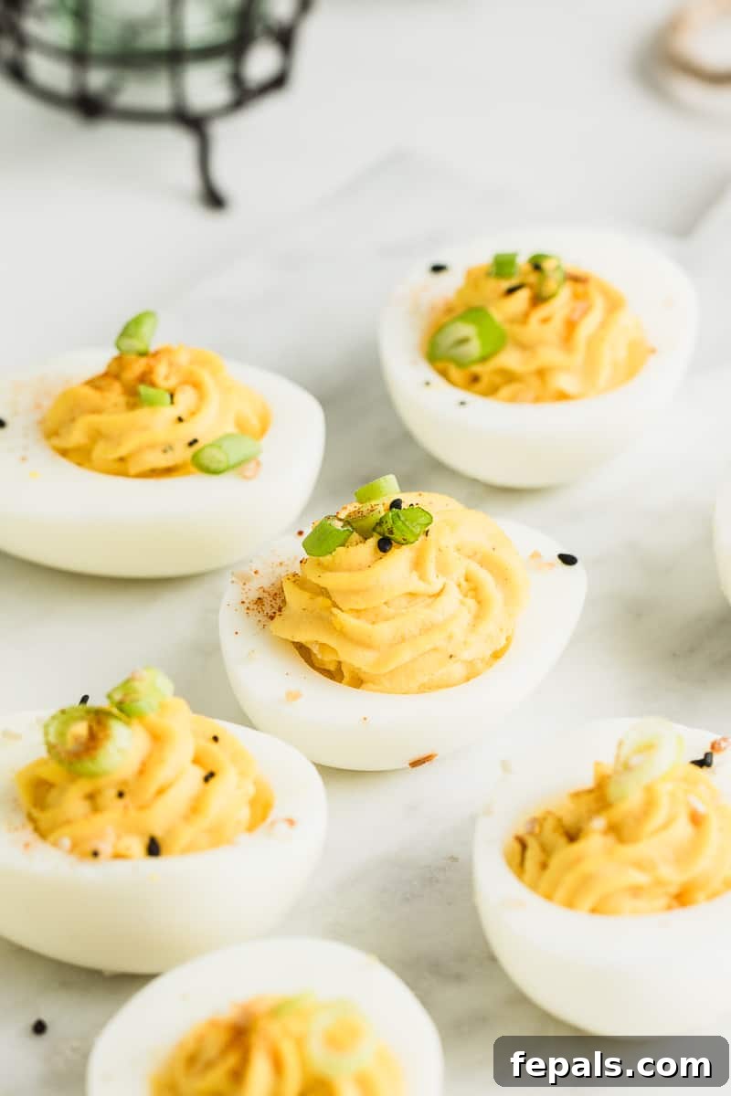 Guilt-Free Deviled Delights 6 Easy to make deviled eggs for a healthy lifestyle