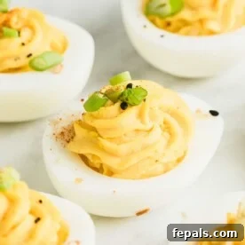Guilt-Free Deviled Delights 9 deviled eggs recipe
