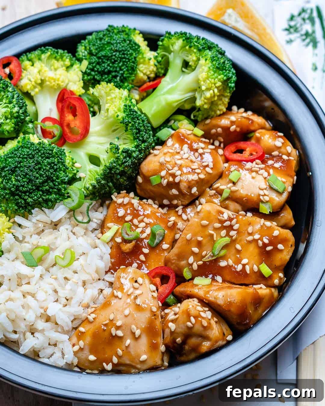chicken teriyaki bowl