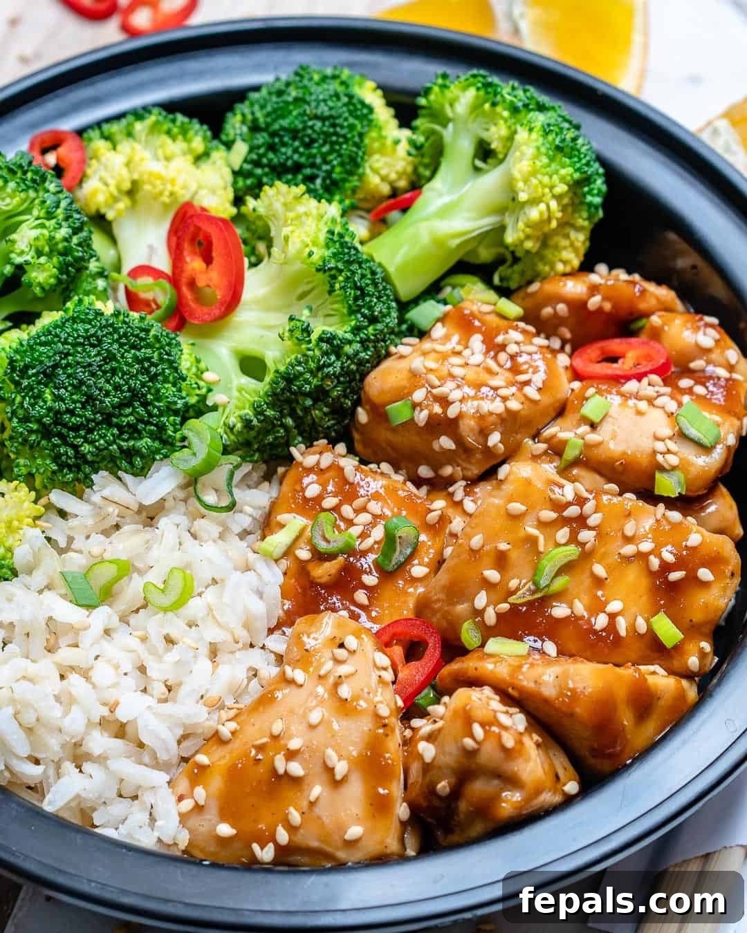 chicken meal prep bowl