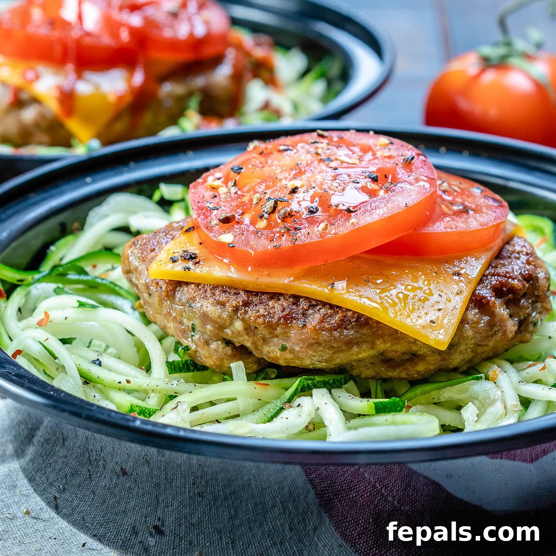 Easy Turkey Recipe with Zucchini Noodles