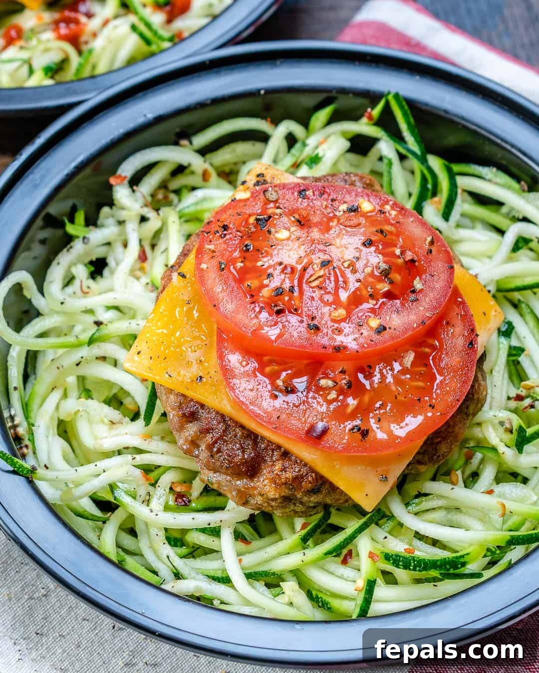 Quick and Healthy Low Carb Zoodle Dish