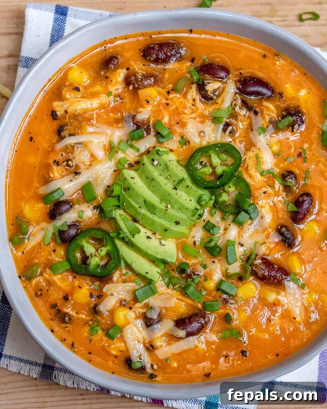 Southwest Creamy Chicken Enchilada Soup 2 easy enchilada soup recipe