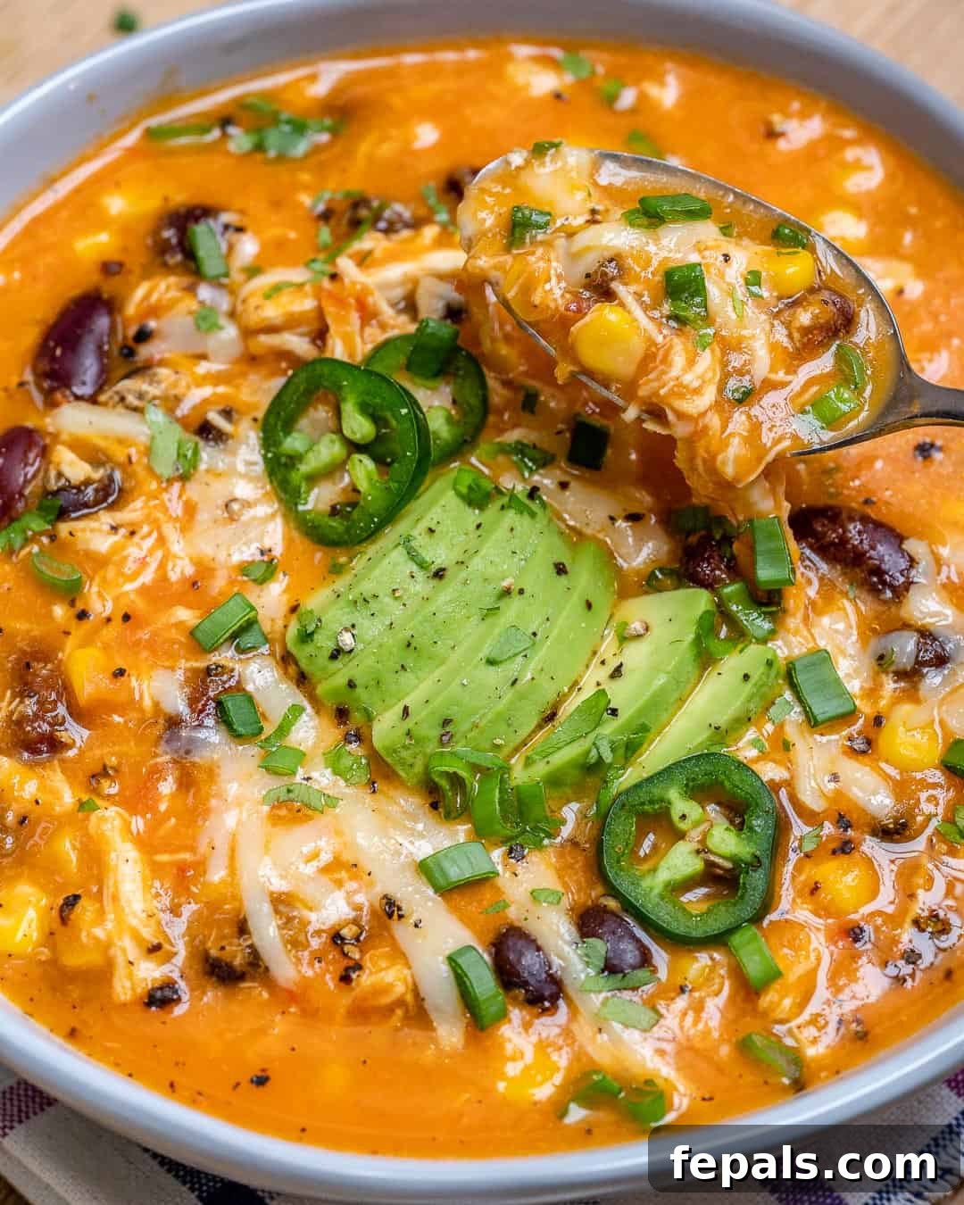 Southwest Creamy Chicken Enchilada Soup 4 chicken enchilada soup recipe