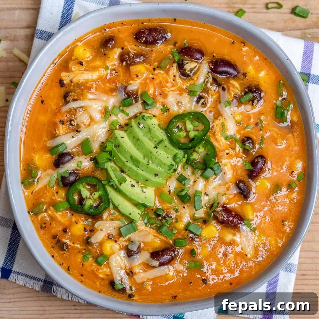 Southwest Creamy Chicken Enchilada Soup 5 chicken enchilada soup recipe
