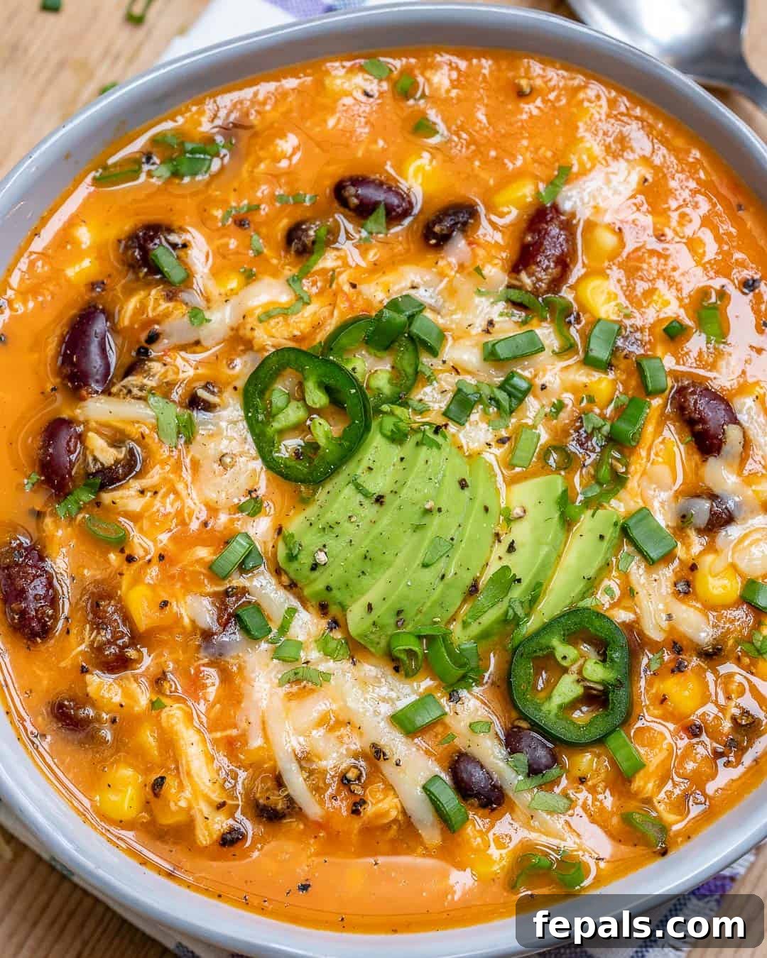 Southwest Creamy Chicken Enchilada Soup 6 instant pot chicken enchilada soup recipe